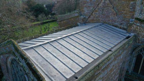Roofinox Stainless Steel Fully supported Batten Roll Roofing and Cladding- With/Without Solar - Batten Roll Roofing and Cladding