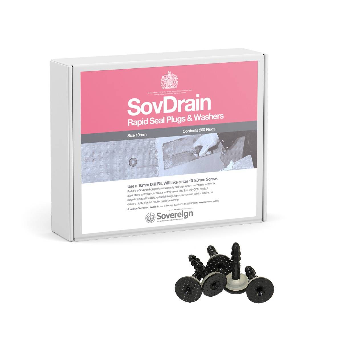 SovDrain Rapid Seal Plugs