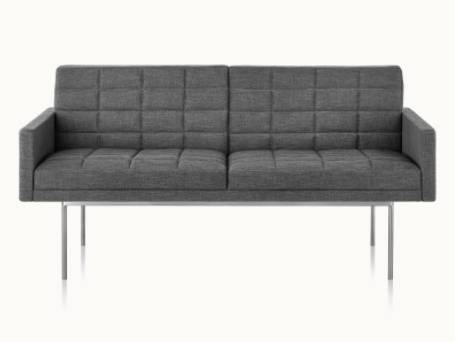 Tuxedo Component Settee with Arms