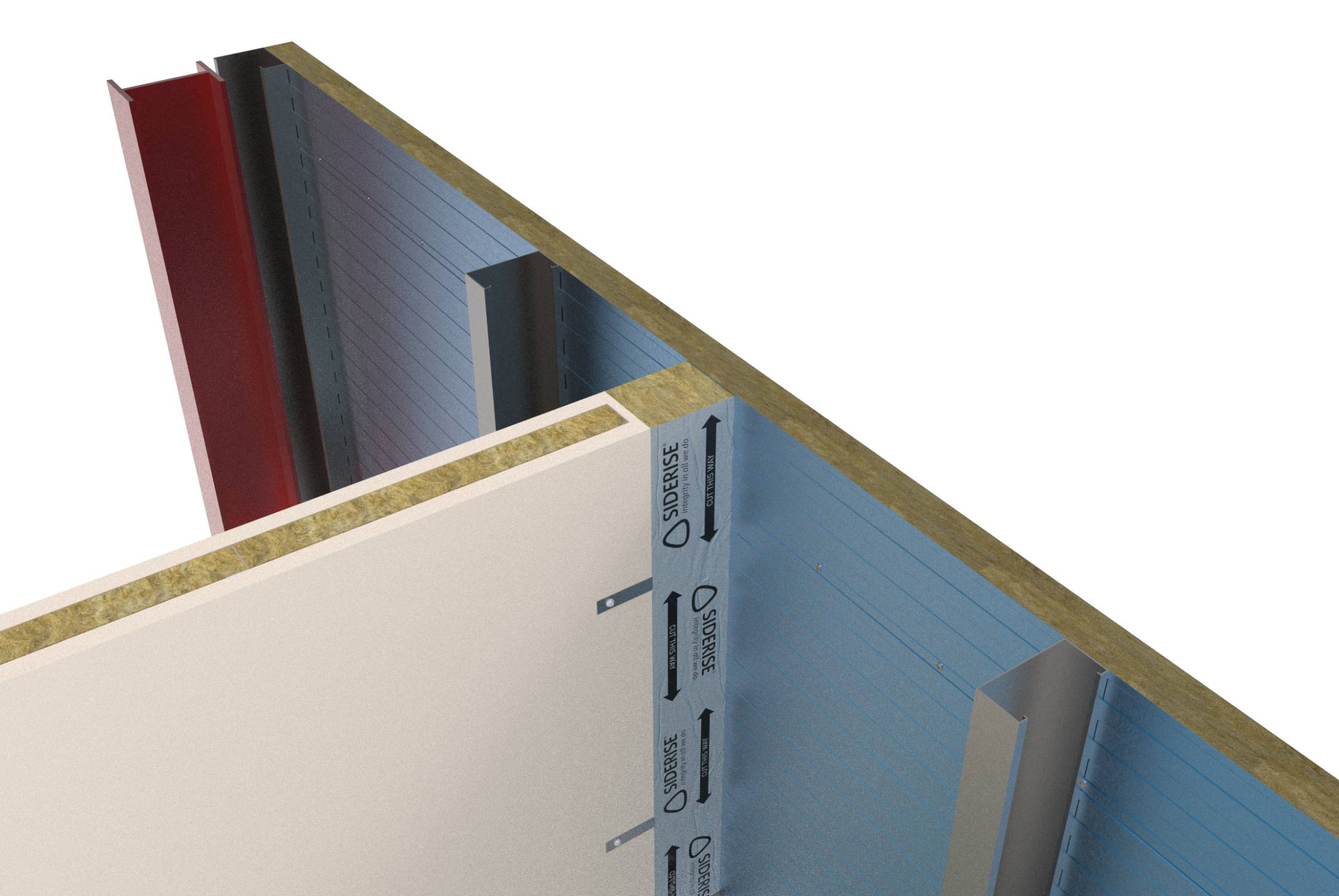 Siderise IC-FS Firestop and IC-CB Cavity Barrier