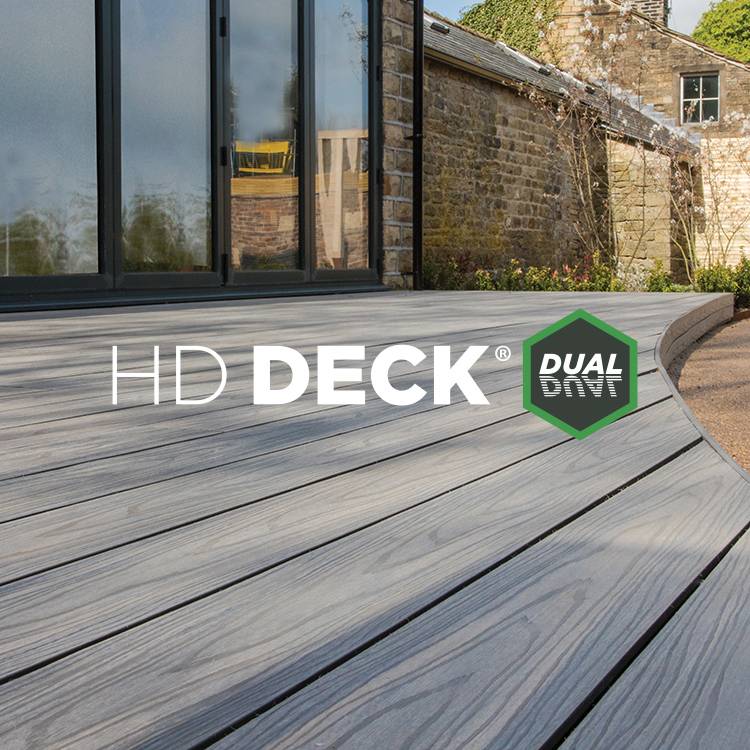 HD Deck® Dual | Capped Composite Decking System