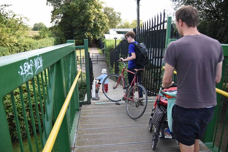 Bike Wheeling Ramp