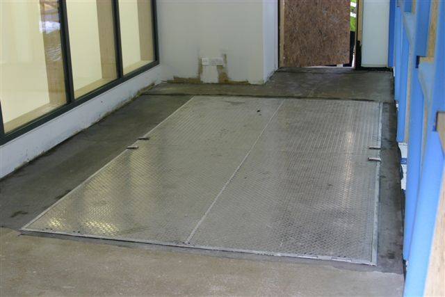 J-AL H-20 Floor Access Doors with Drainage (SINGLE LEAF)
