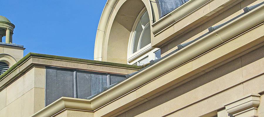 Moulded Ogee Gutters (Large) - Moulded Ogee Guttering System