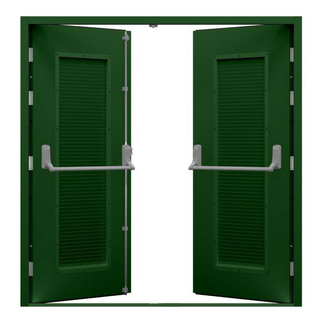 Double Fire Exit Door
