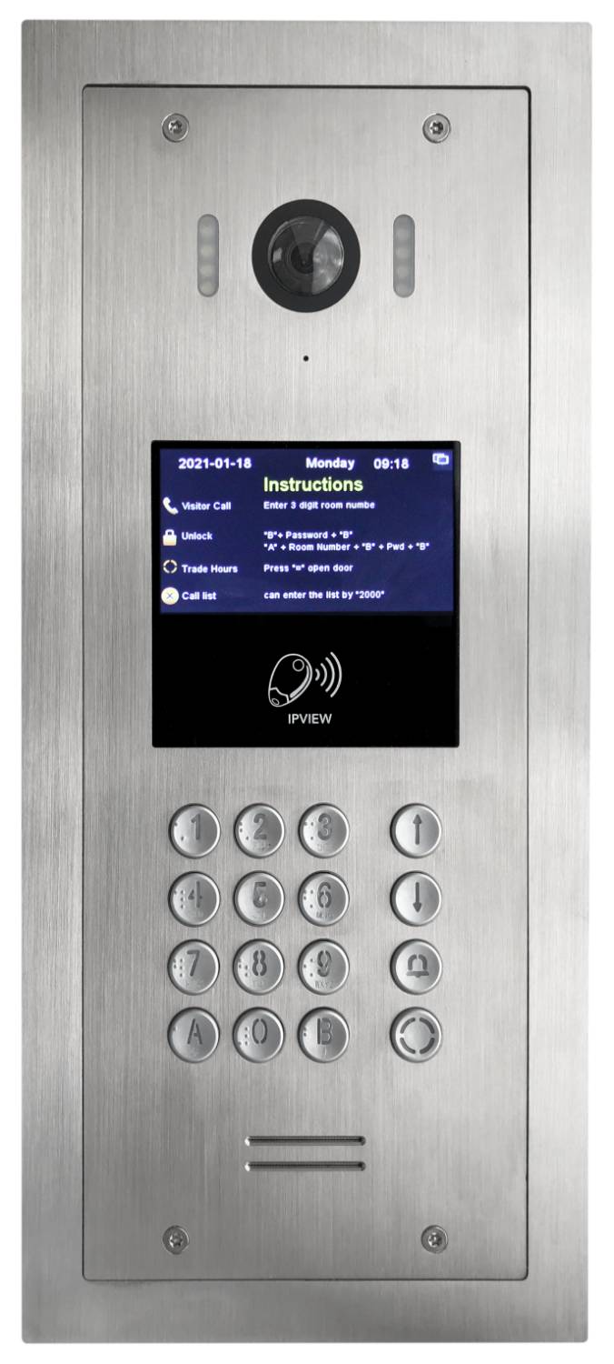 IPVIEW - Door Entry & Access Control System