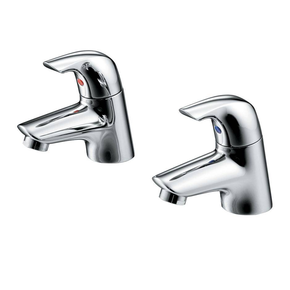 Ceraplan SL Bath Pillar Taps