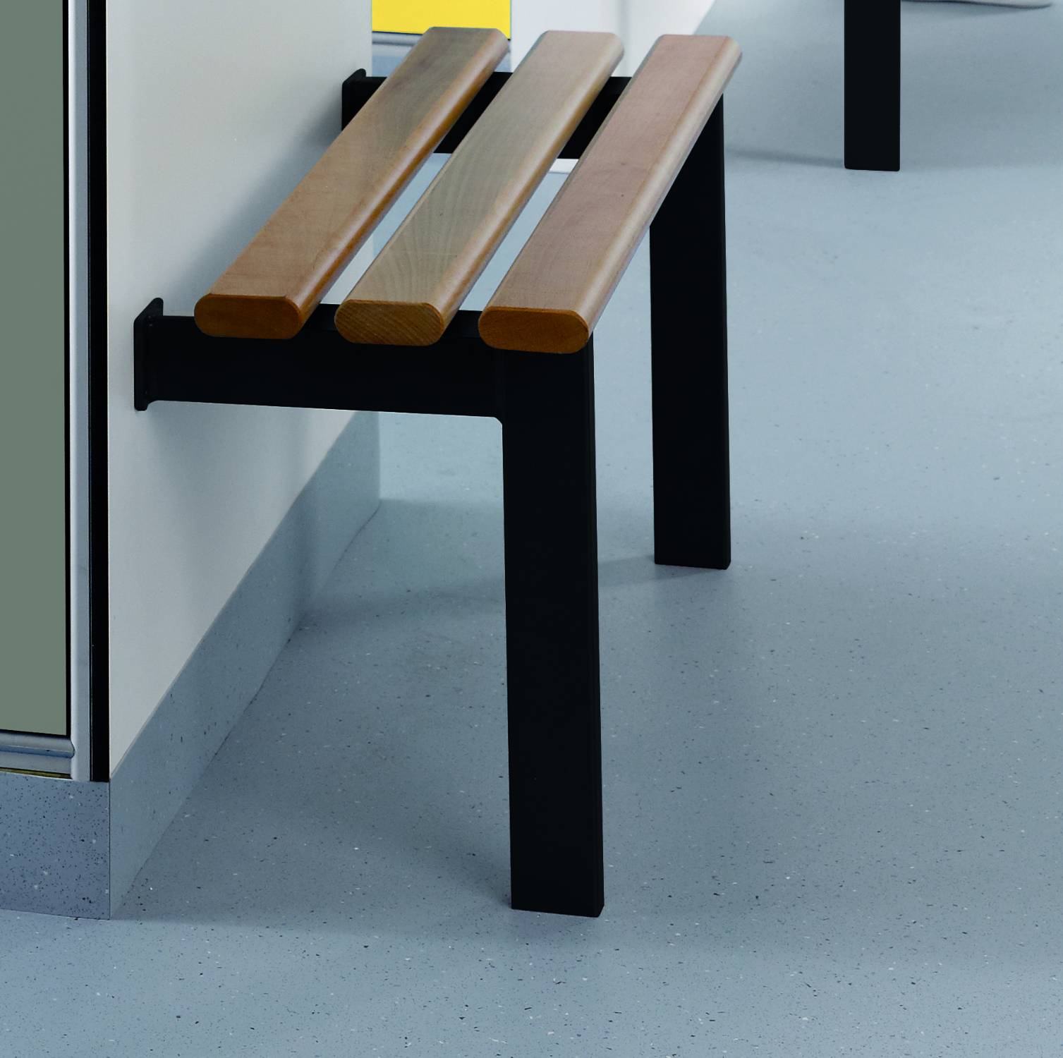 Lockers | Beech Slat Benches