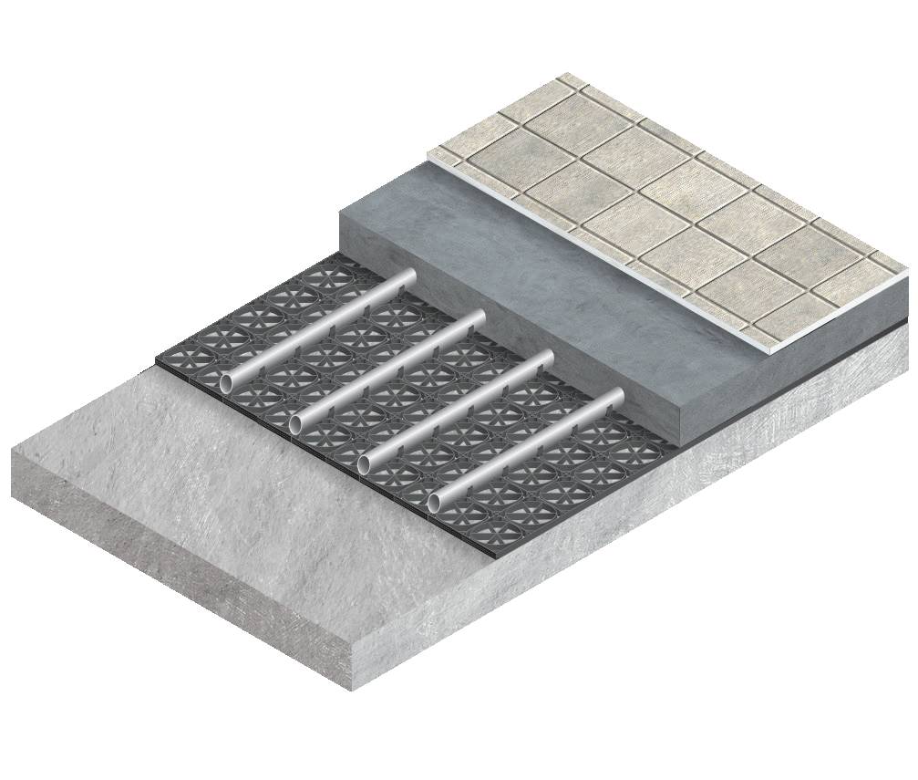 Beneath Heat Slim Fix Over Floor UFH System - Underfloor Heating System