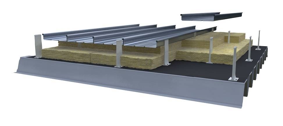 Structural Deck with GFK Thermal Halter
