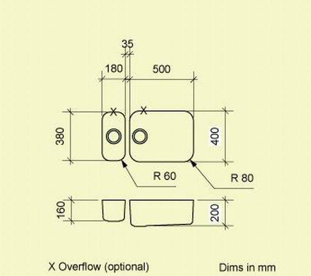 Sink Bowl K518A