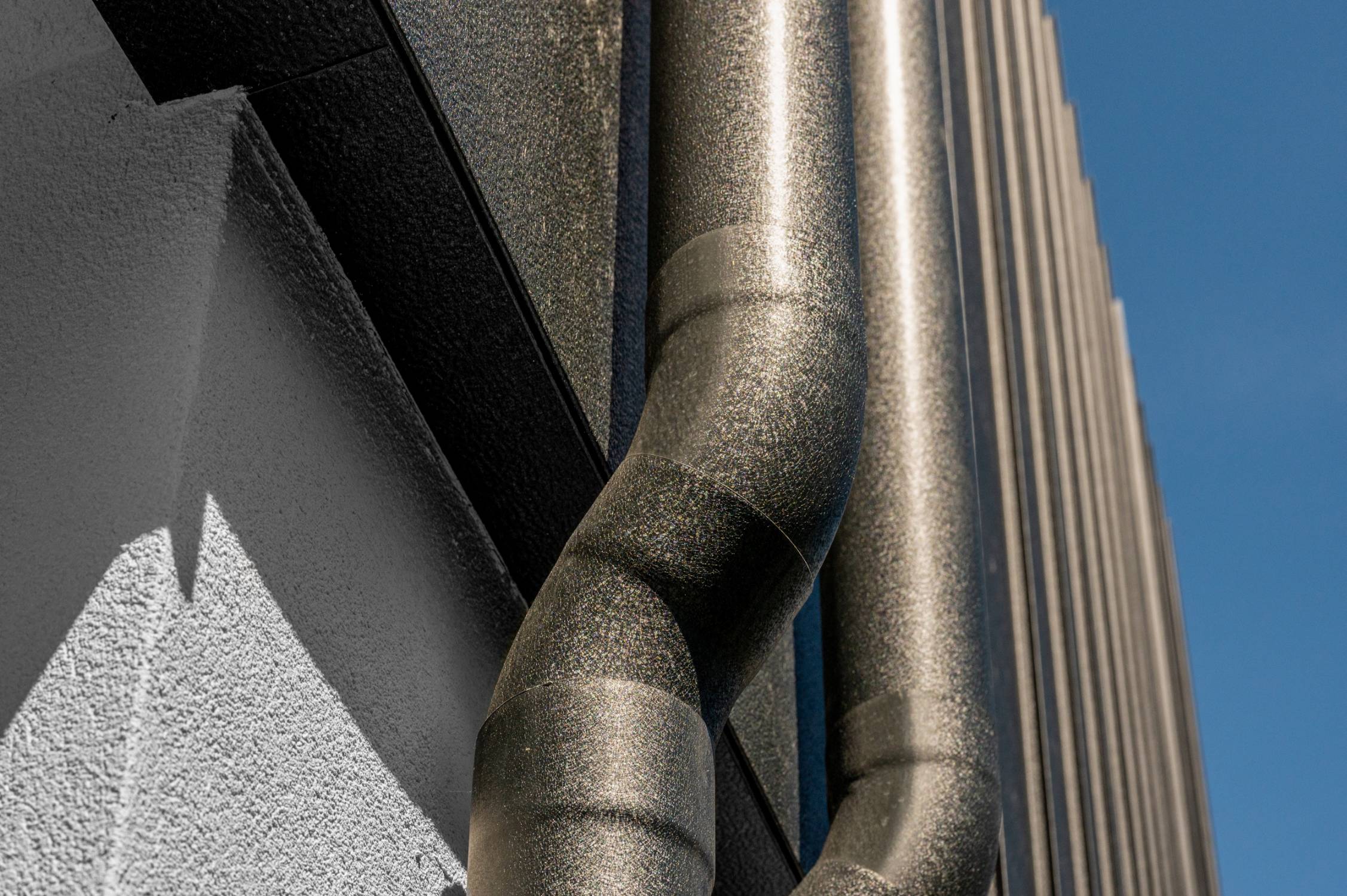 Mazzonetto Vestis  ® Precoated Aluminium Rainwater Drainage System - Aluminium Rainwater Drainage System