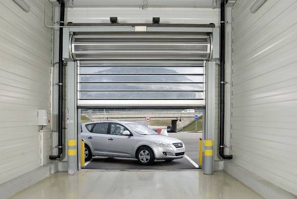 Efaflex High speed spiral transparent door STT