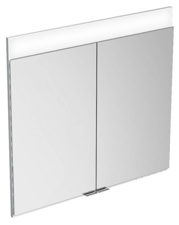 Bathroom Mirror Cabinet - (2 Door) with Lighting - Recessed & Wall Mounted options - EDITION 400 - Mirror cabinet