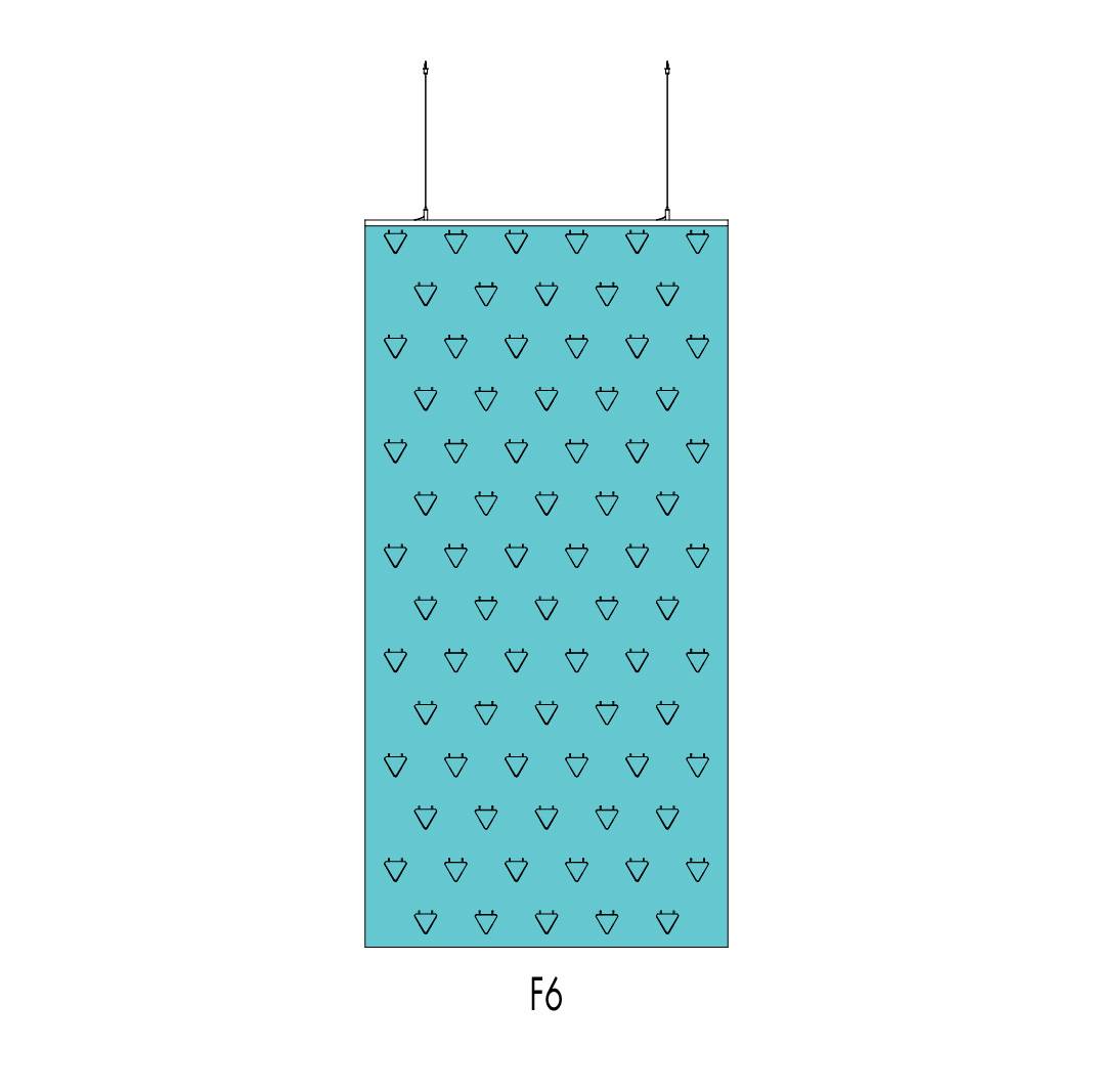 Cascade™ Folding Screen F6