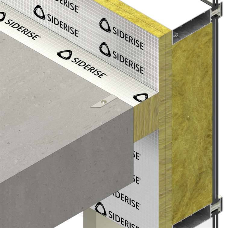 Siderise CW-FB Curtain Wall Fire Board 