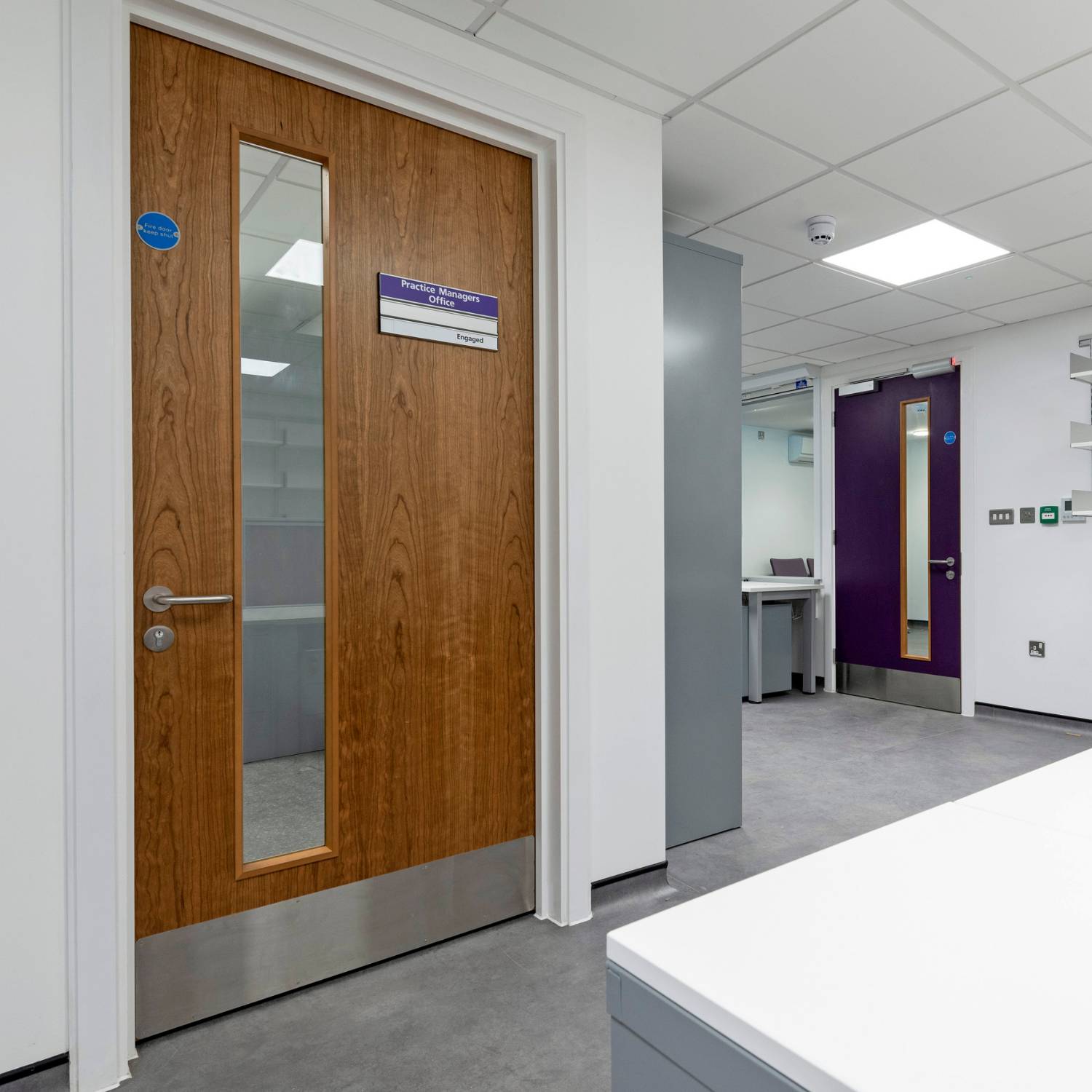 Single Fire Door | Healthcare Range - Timber Doorsets 