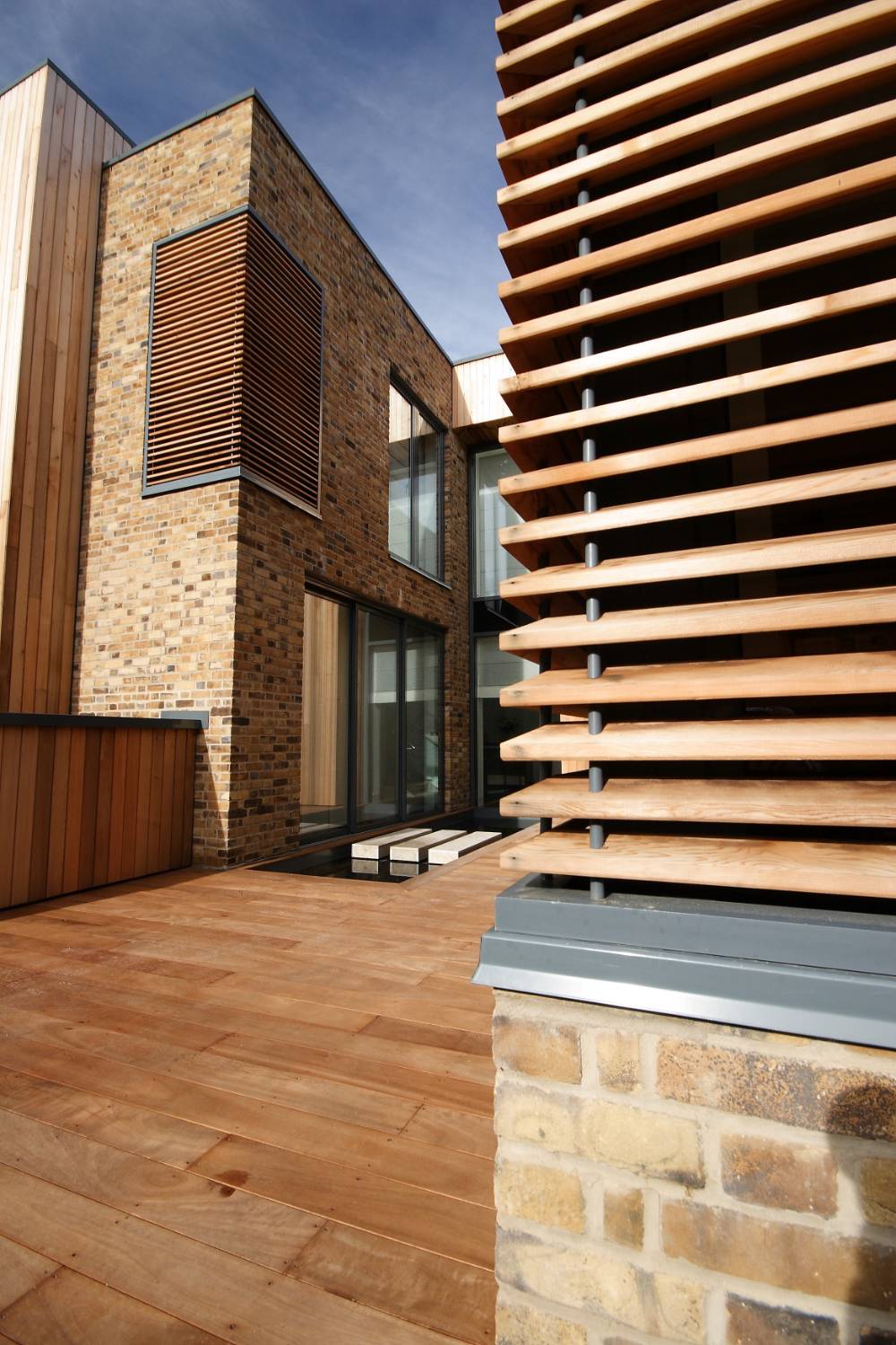 Skyline Continuous Brise Soleil Solar Shading & Louvres – ECO Timber Fin range