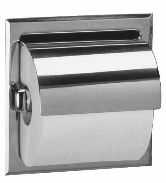 Toilet Tissue Holder with Hood B-6697