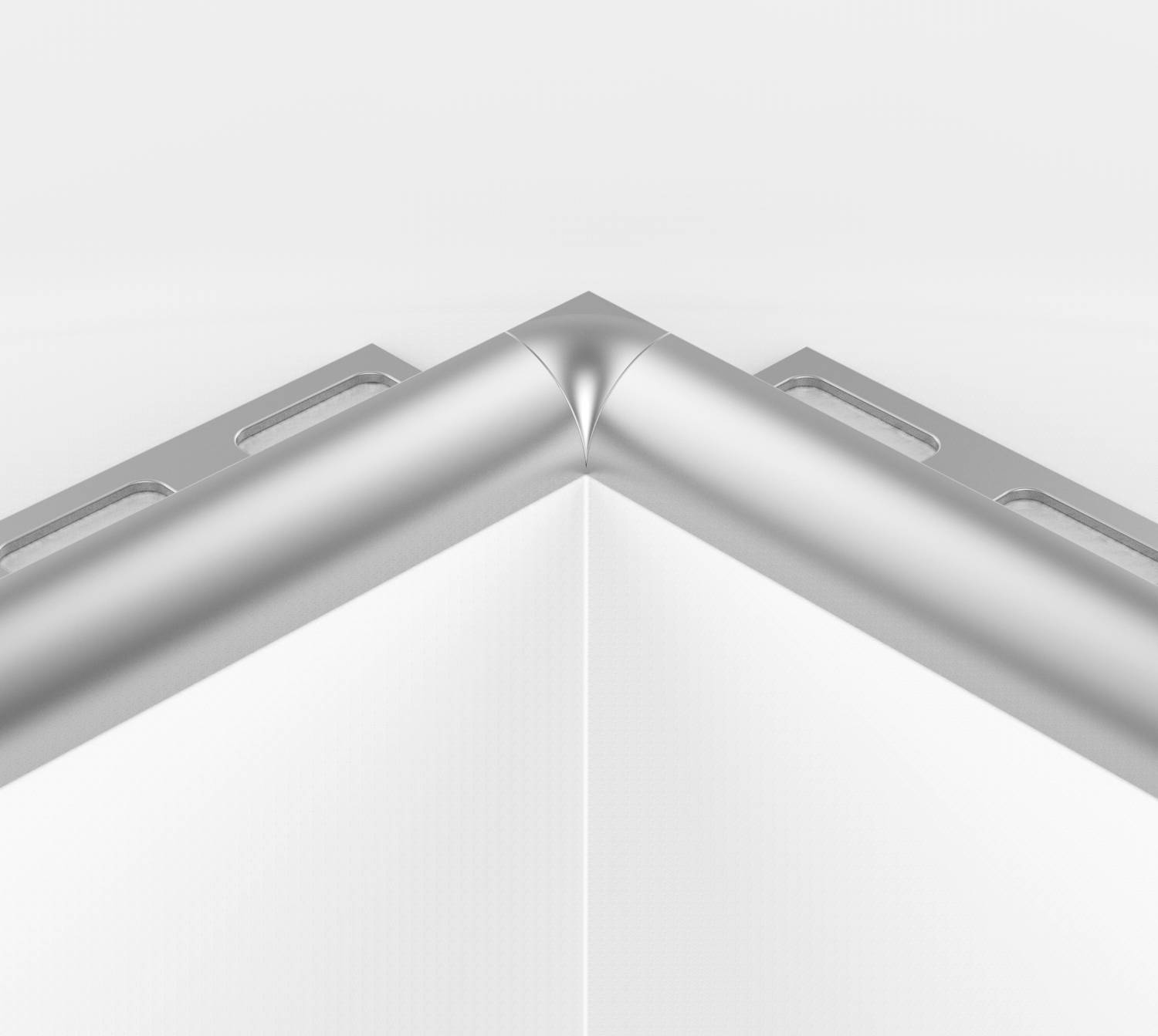 Mapei - Diaplas Aluminum Interior Rounded Corner Profile Tile Accessory - Profiles & Trim