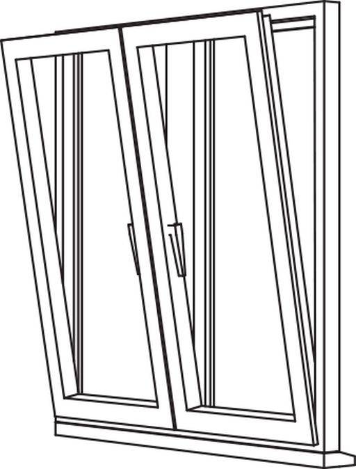 Zendow 5000 Tilt & Turn (Standard Sash) - TT3 Opener/Opener