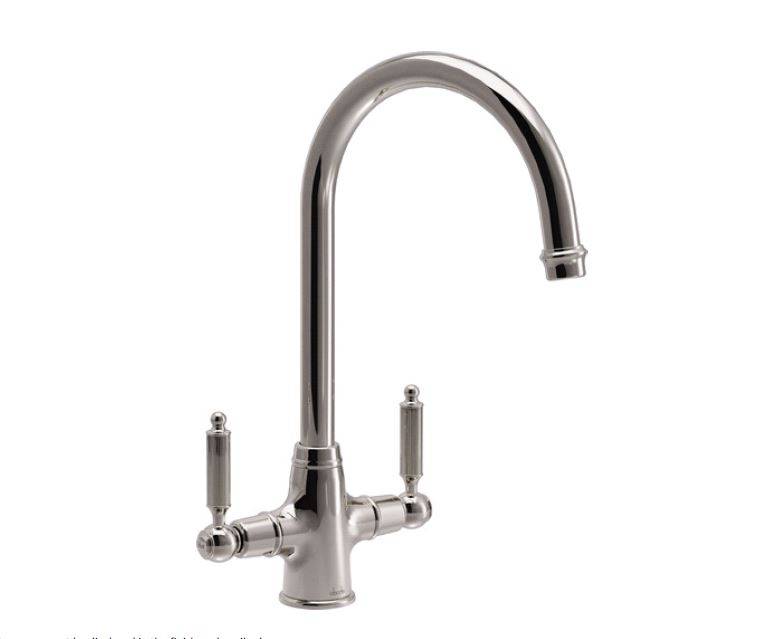 Ornate Dual Lever Kitchen Tap - Kitchen Tap