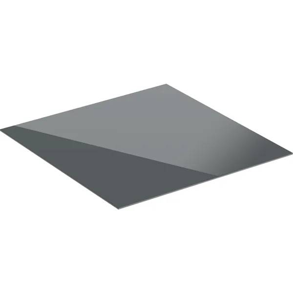 Geberit ONE cover for low cabinet and side element, glass - For Geberit ONE side cabinets