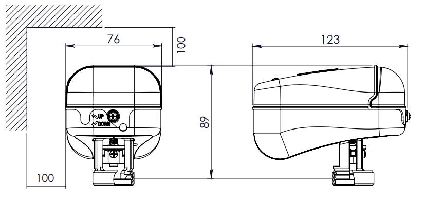 ACTMDBUS Modbus Actuator - Modulating Actuator with Modbus