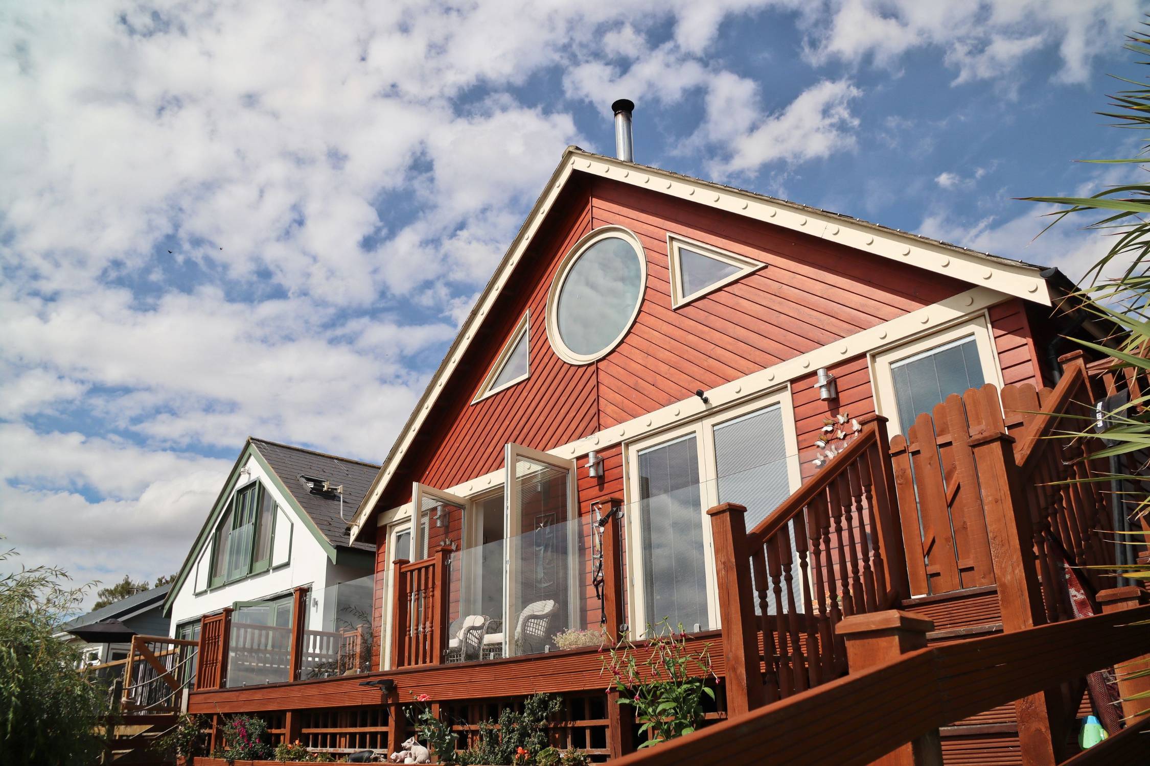 Timber Pivot Windows