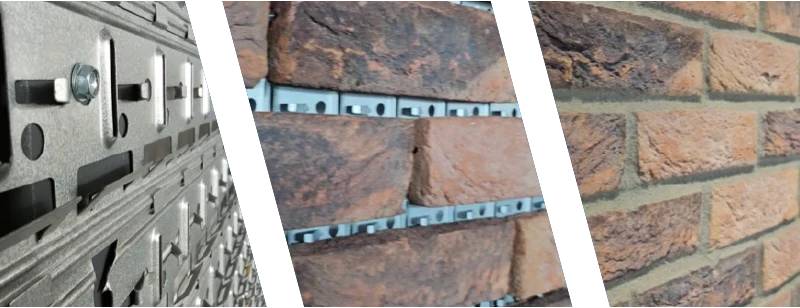 BRICKNOLOGY® Brick Slip System - Brick Slip Cladding