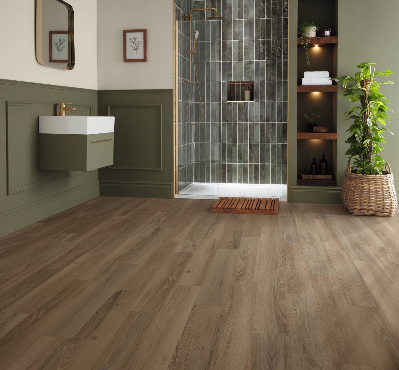 Karndean Knight Tile: Gluedown LVT - Luxury Vinyl Flooring