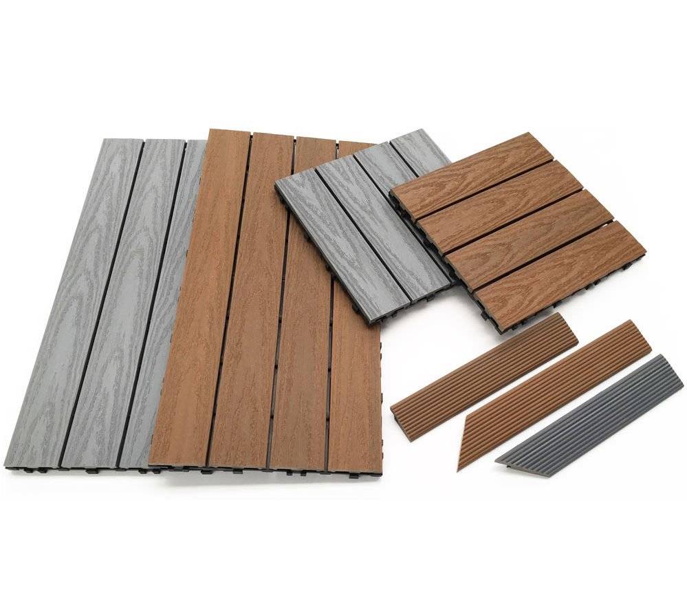 CastleWood Composite Deck Tile - Polymer capped deck tiles