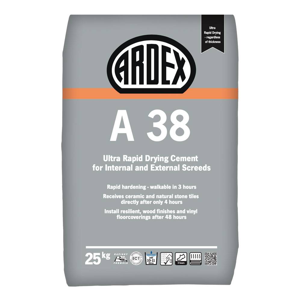 ARDEX A 38 Ultra Rapid Drying Screed Cement