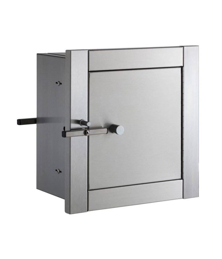 Recessed Heavy Duty Specimen Pass-Through Cabinet B-50516