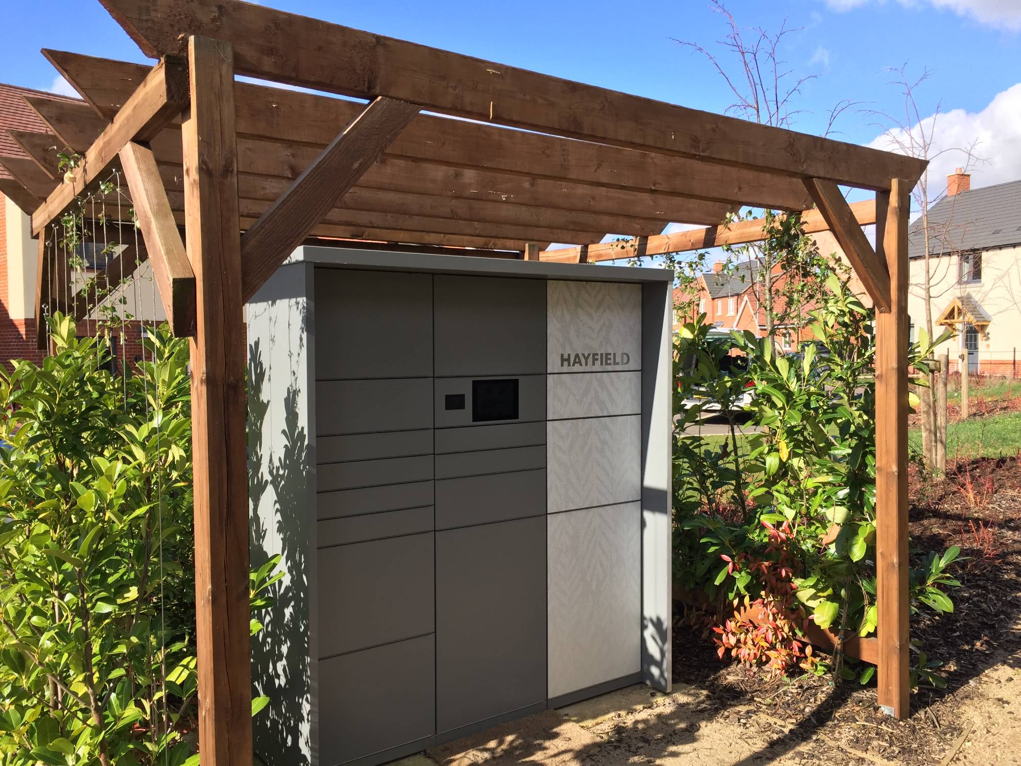 myRENZbox Modula Extension Module - Intelligent Smart Parcel Boxes - Intelligent Parcel Solution myRENZbox