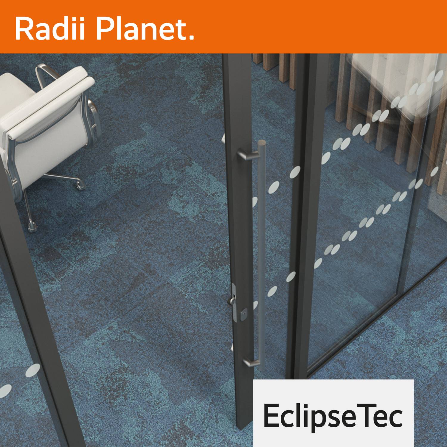 EclipseTec Sliding Acoustic Glass Door