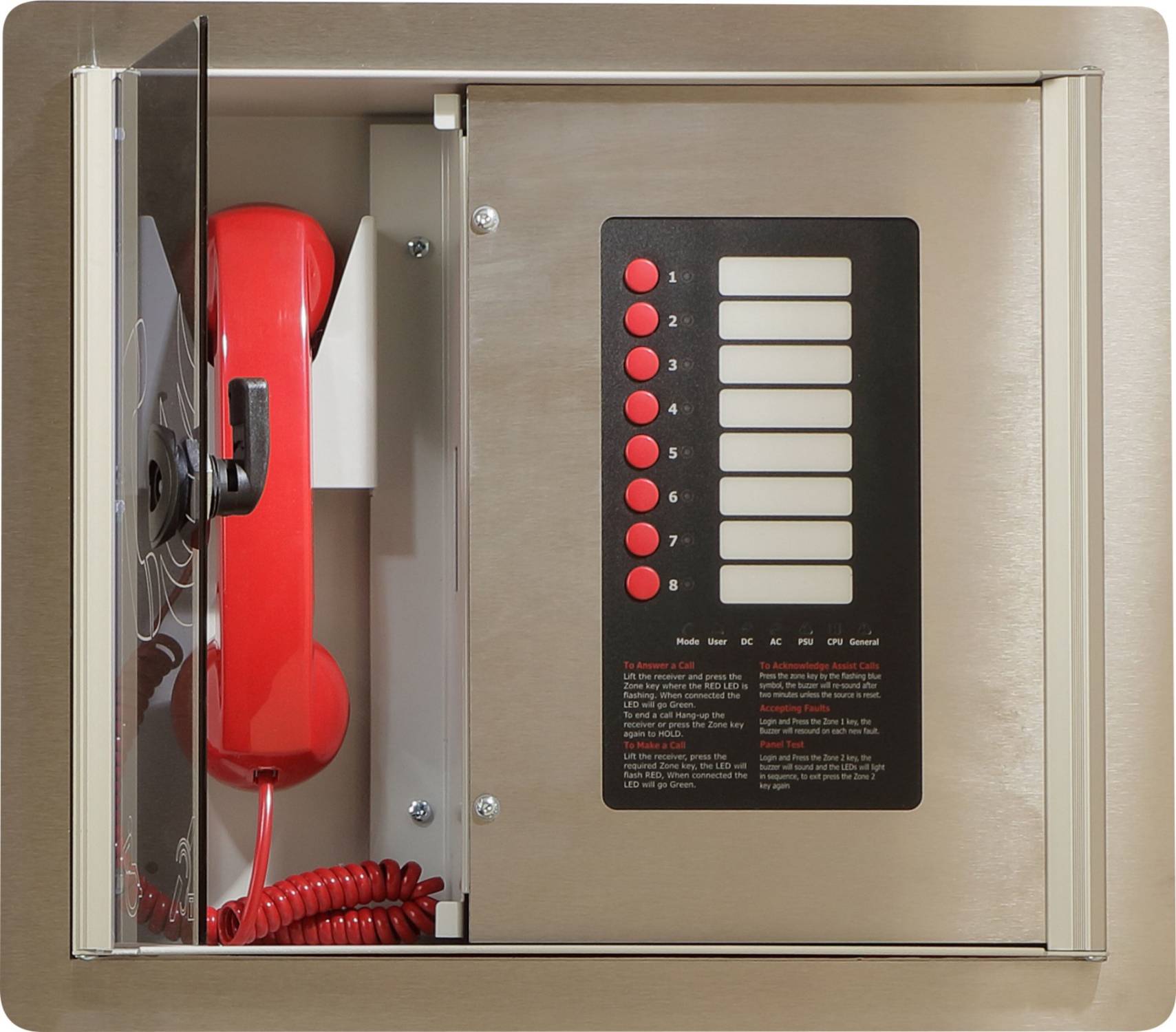 Lexicomm 228 Network Master Station - Emergency Voice Communication System 