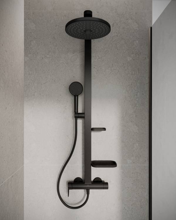 Ceratherm Alu+ Thermostatic Shower System