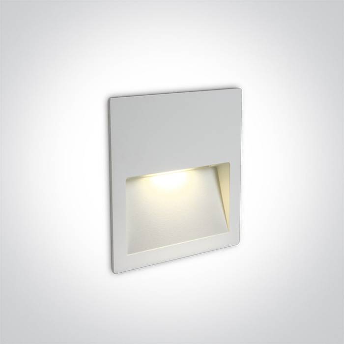 Outdoor IP65  4W LED Square Recessed Wall Light 68068A - Indoor/ Outdoor Luminaire