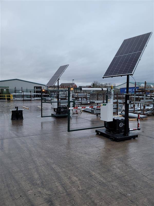 LockMaster Solar Security Gate