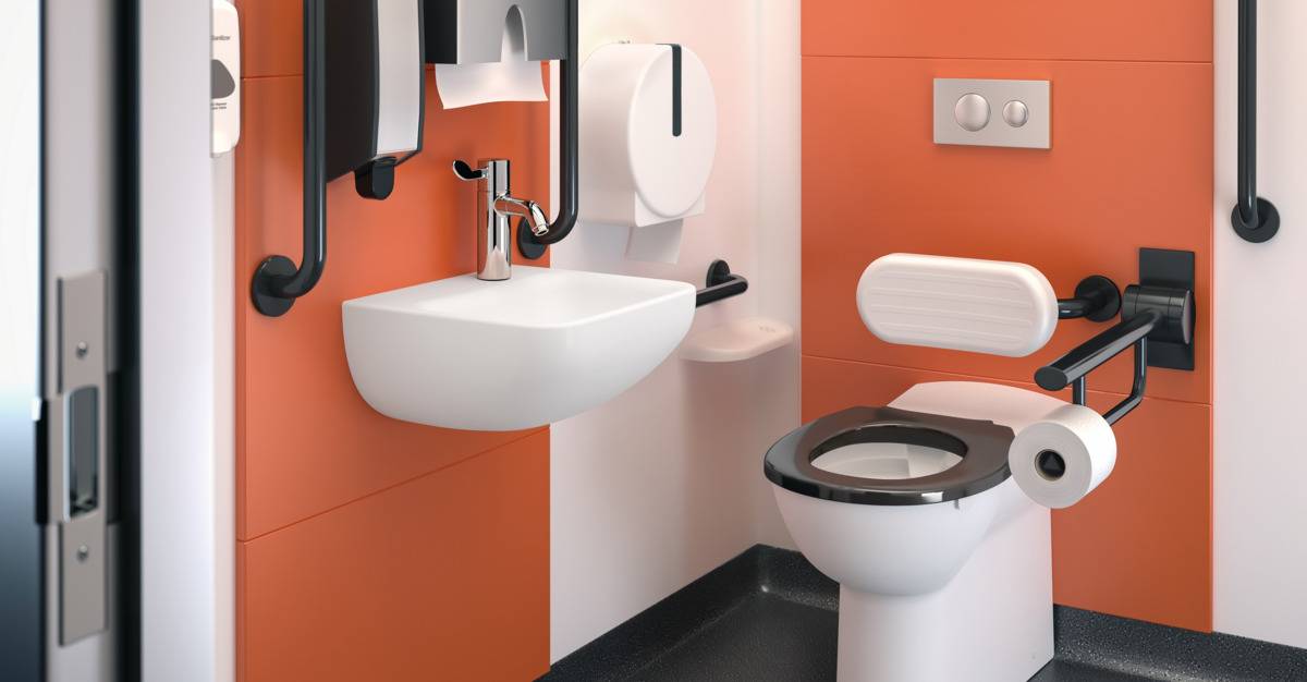 HBN 00-10 HTM64 (LB G S) Contour 21+ 40cm Back Outlet Washbasin - Washbasin