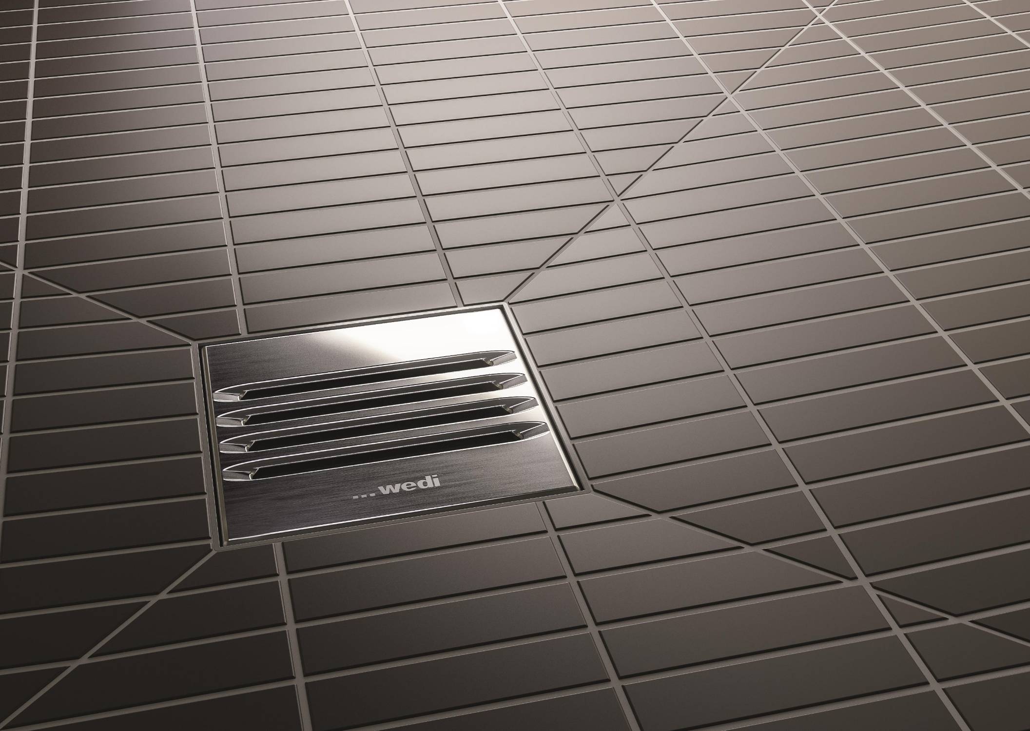 wedi Fundo Fino Drain Grates - Stainless steel drain grates