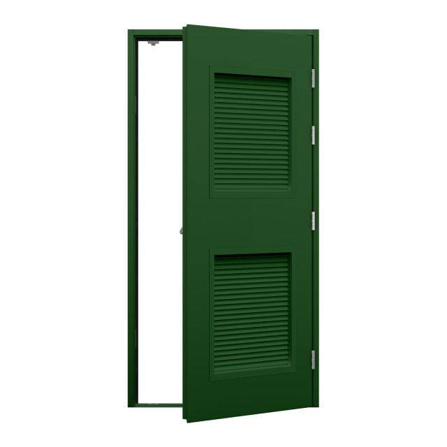 Louvred Fire Exit Door (Security)