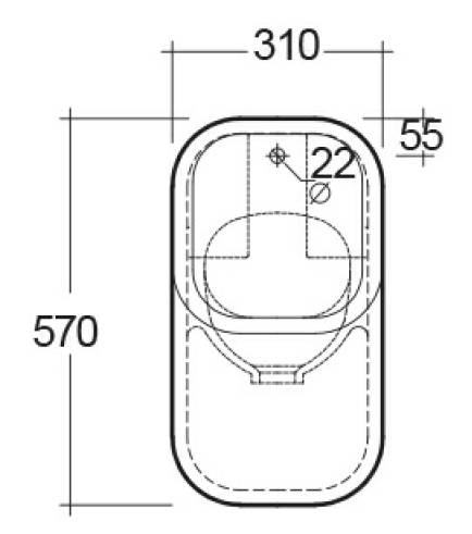 Marden Waterless Urinal