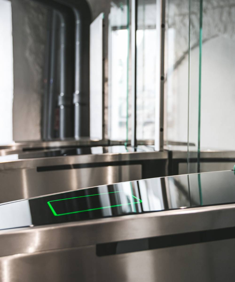 Boon Edam Lifeline Speedlane Slide | Sliding Barrier Speed Gate - Speed Gate / Half Height Turnstile