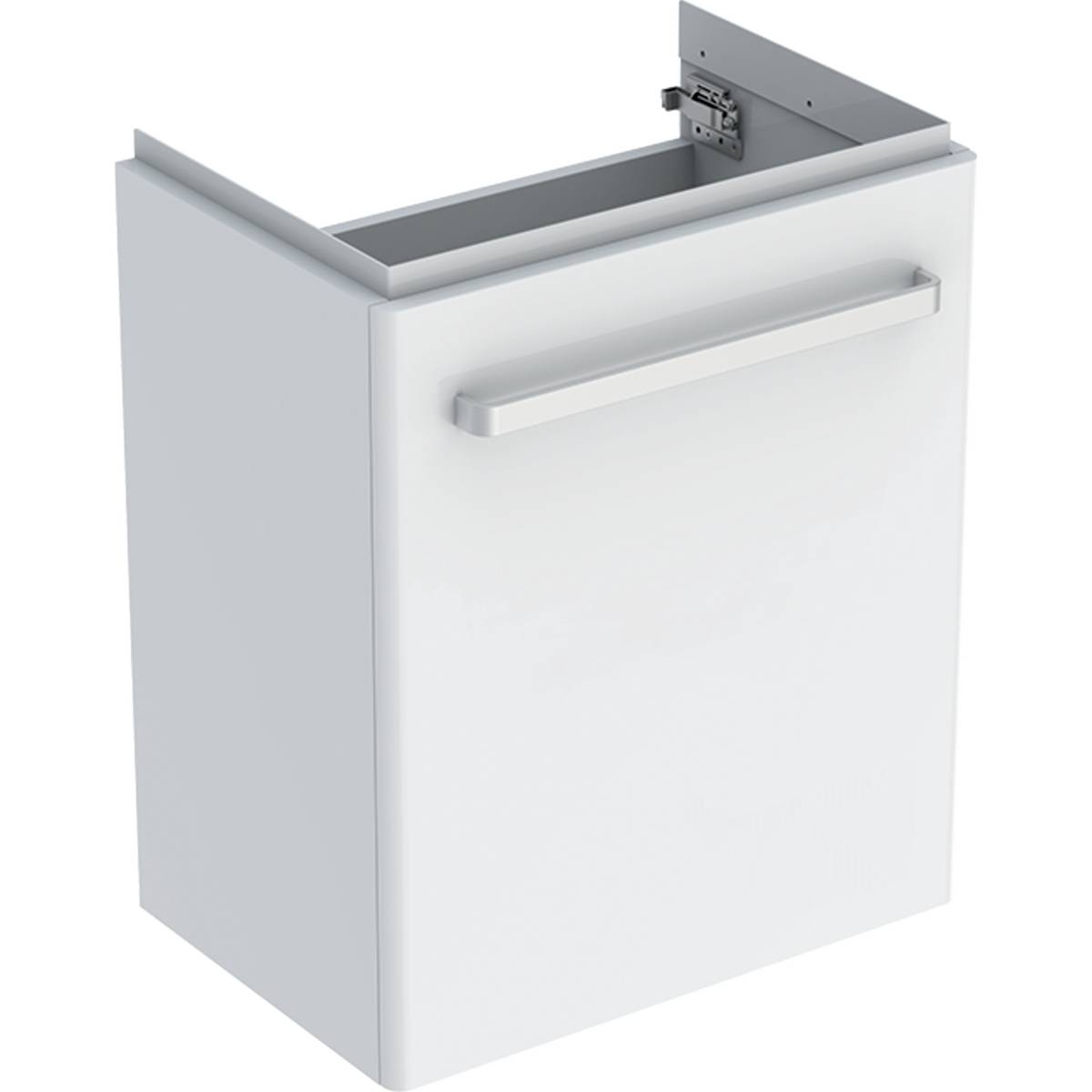 Selnova Compact cabinet for washbasin, with one door and service space