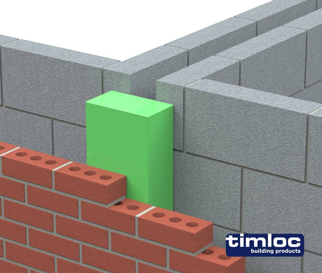 PWFRSTOP 60-Minute Fire-Rated Party Wall Cavity Stop Sock Masonry-Masonry