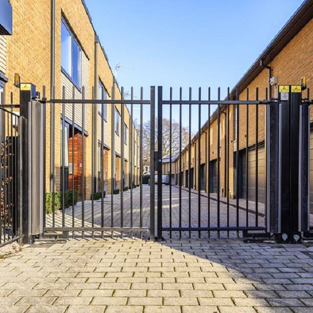 Barbican Imperial® Gates - Round Pale Security Gates