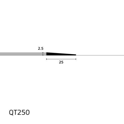 Transition Bevel Strip, Range 0 mm to 4.5 mm