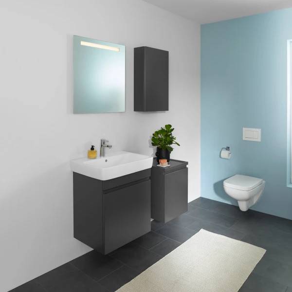 Geberit Option Basic illuminated mirror, lighting at the top